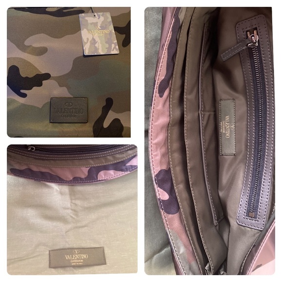 Valentino Garavani Camouflage Messenger Bag NWT - Picture 14 of 16